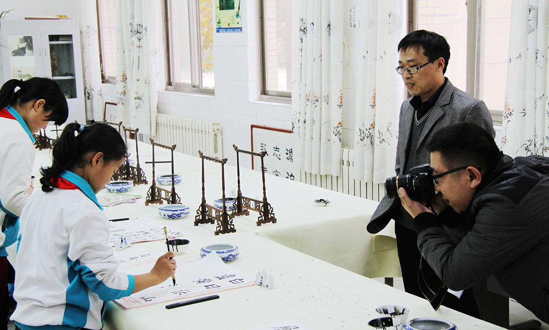 防城港常州书法教育微网站开发案例